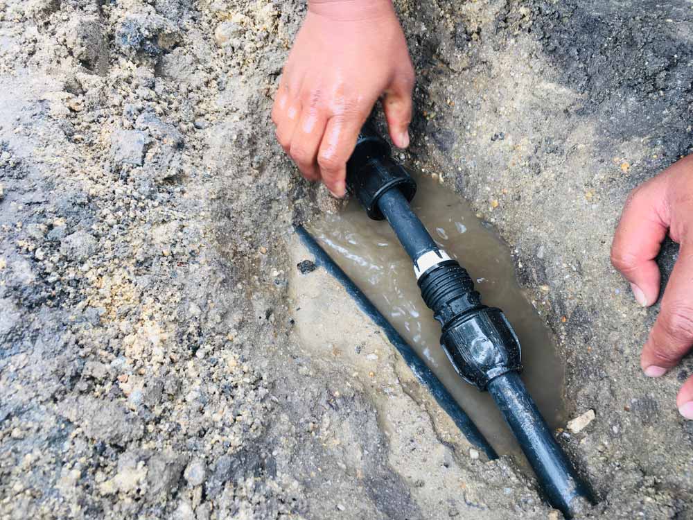 Underground Burst Piping