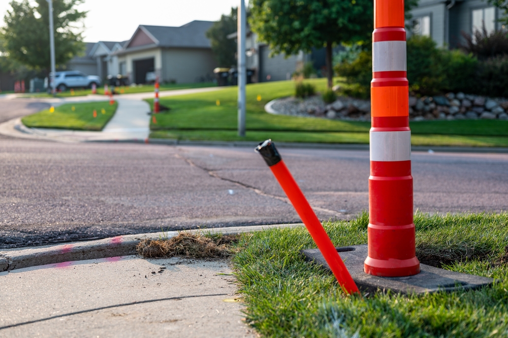 Directional,underground,boring,to,install,plastic,conduit,for,high,speed